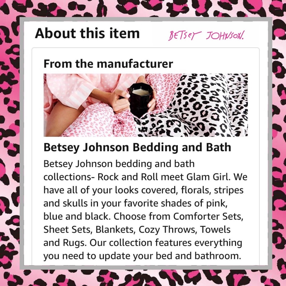 Various Betsey Johnson throw blankets